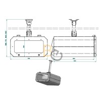 Obudowa do projektora Viz-art Protect 54-80