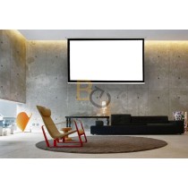 Ekran elektryczny Viz-art do zabudowy Uran 200x150 cm (4:3)