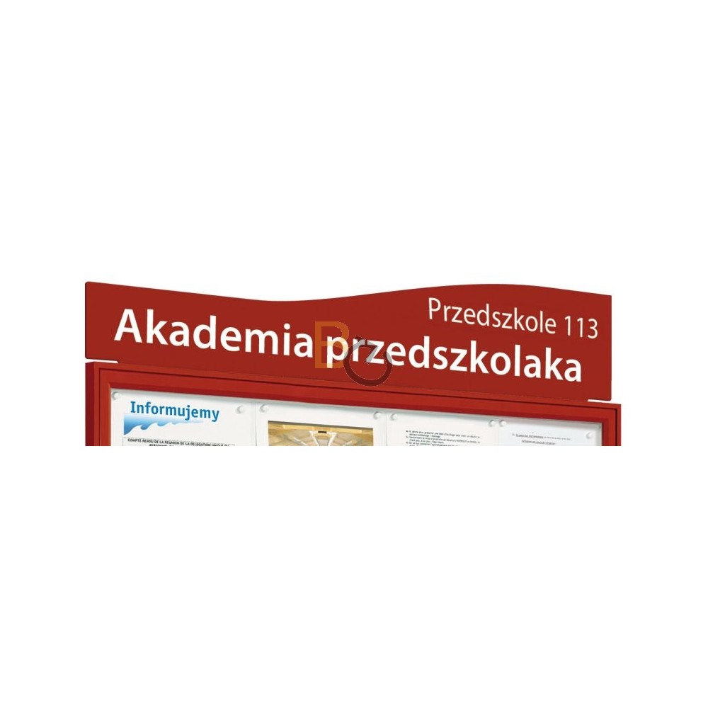 Tabliczki tytułowe do gablot Vitincom Tradition i Classique "Oceanic"