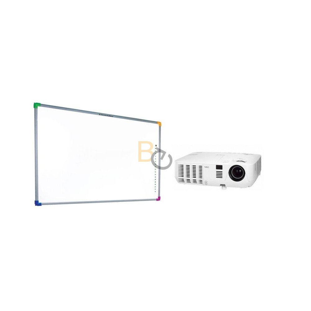 Zestaw interaktywny - Tablica DualBoard 1279 + projektor NEC V260X + uchwyt sufitowy + kabel HDMI