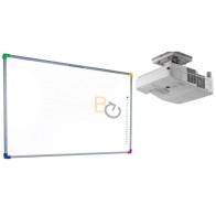 Zestaw interaktywny - tablica interaktywna Interwrite DualBoard 1279 + projektor ultrakrótkoogniskowy NEC UM280X z uchwytem