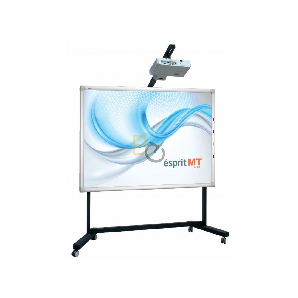 Zestaw interaktywny Esprit MT go! - tablica interaktywna Esprit MT 80" (4:3) + Projektor Epson EB-530 + stojak mobilny do tablic