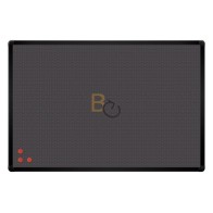 Tablica Pinmag 2x3 OfficeBoard 90x60cm - rama czarna