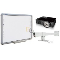 Zestaw interaktywny - tablica Qomo QWB200-BW + projektor ViewSonic PJD5453S + uchwyt WallMount 1200