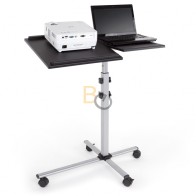 Stolik pod projektor i laptop 2x3 Duo na kółkach