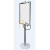 Gablota zewnętrzna 2x3 na nodze model 1 4×A4 - korkowa