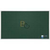 Tablica kredowa 2x3 z nadrukiem w kratkę 100×85cm magnetyczna, lakierowana