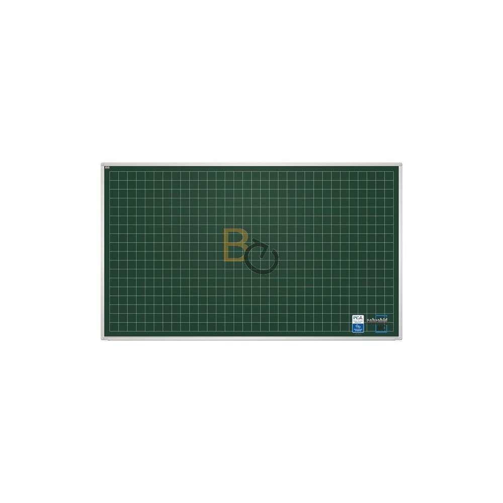 Tablica kredowa 2x3 z nadrukiem w kratkę 100×85cm magnetyczna, lakierowana