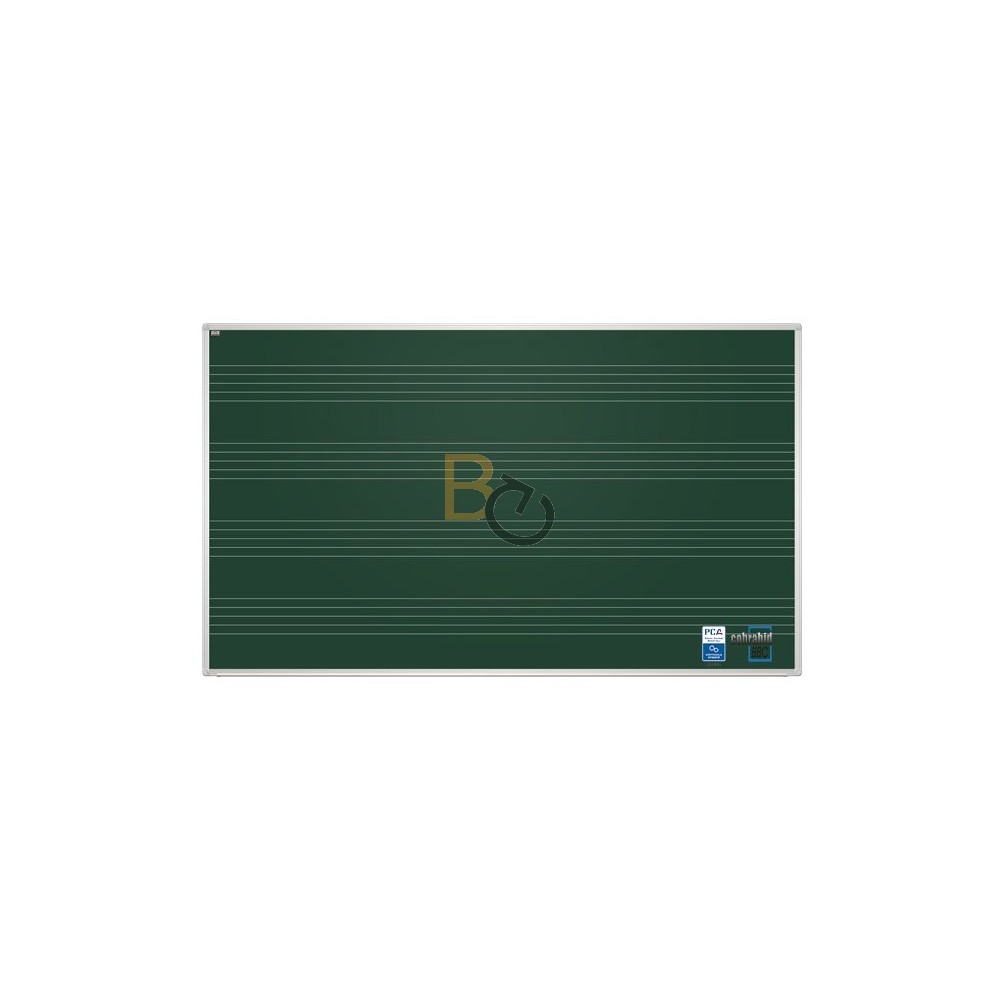 Tablica kredowa 2x3 z nadrukiem w pięciolinię 100×85cm magnetyczna, lakierowana