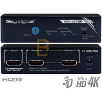Dystrybutor sygnału HDMI Key Digital KD-1x2CSK