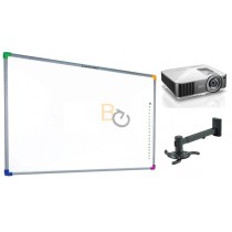 Zestaw interaktywny - tablica interaktywna Interwrite DualBoard 1289 (16:10)+ projektor Benq MW809ST + warianty