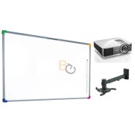 Zestaw interaktywny - tablica interaktywna Interwrite DualBoard 1289 (16:10)+ projektor Benq MW809ST + warianty