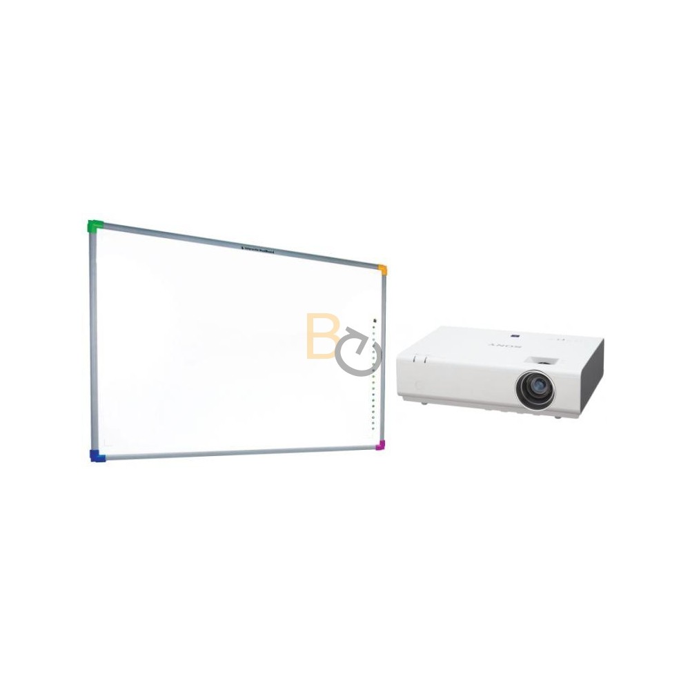 Zestaw interaktywny - Tablica DualBoard 1279 + projektor SONY VPL-EX235 + uchwyt sufitowy