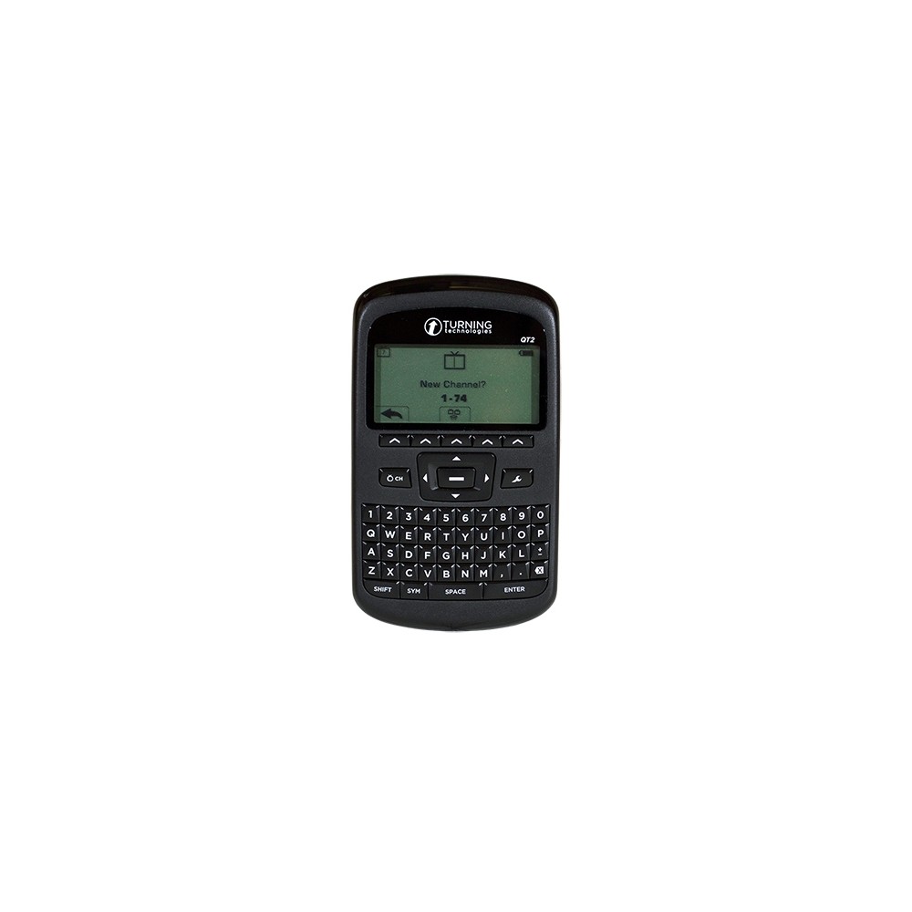 System pilotów do testów Pilot ResponseCard QT2 (klawiatura QWERTY)