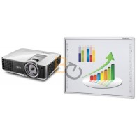 Zestaw interaktywny - tablica interaktywna Newline TruBoard IR10-78 + projektor BenQ MX806ST + uchwyt ścienny