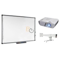 Zestaw interaktywny - tablica interaktywna Avtek TT-BOARD 80 Pro (4:3)+ projektor ViewSonic PS501X  + uchwyt