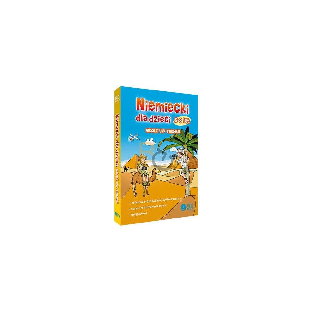 Oprogramowanie EuroPlus+ Niemiecki "Nicole und Thomas" dla dzieci 5-8 lat