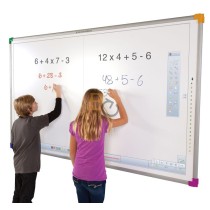 Zestaw interaktynwy - tablica interaktywna Interwrite DualBoard 1297 (16:9) + projektor NEC UM301W + warianty