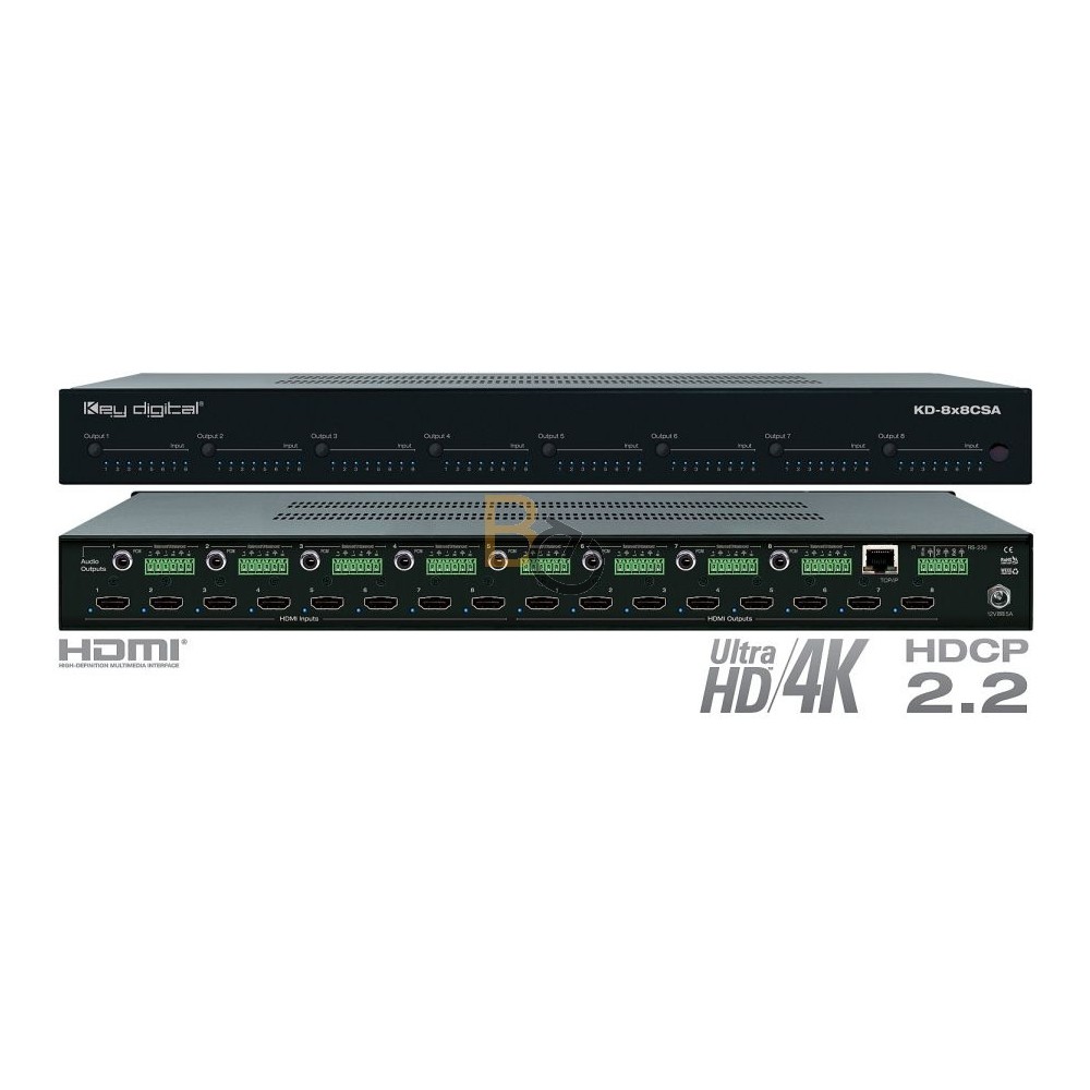 Matryca HDMI Key Digital KD-8x8CSA