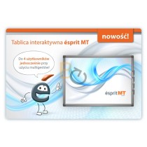 Zestaw interaktywny Esprit Multi Touch 80 z projektorem ultra krótkoogniskowym Epson EB-670