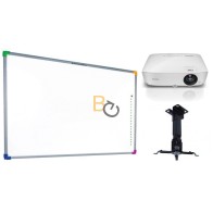 Zestaw interaktywny - tablica interaktywna Interwrite DualBoard 1279 (4:3) + projektor Benq MX535 + warianty