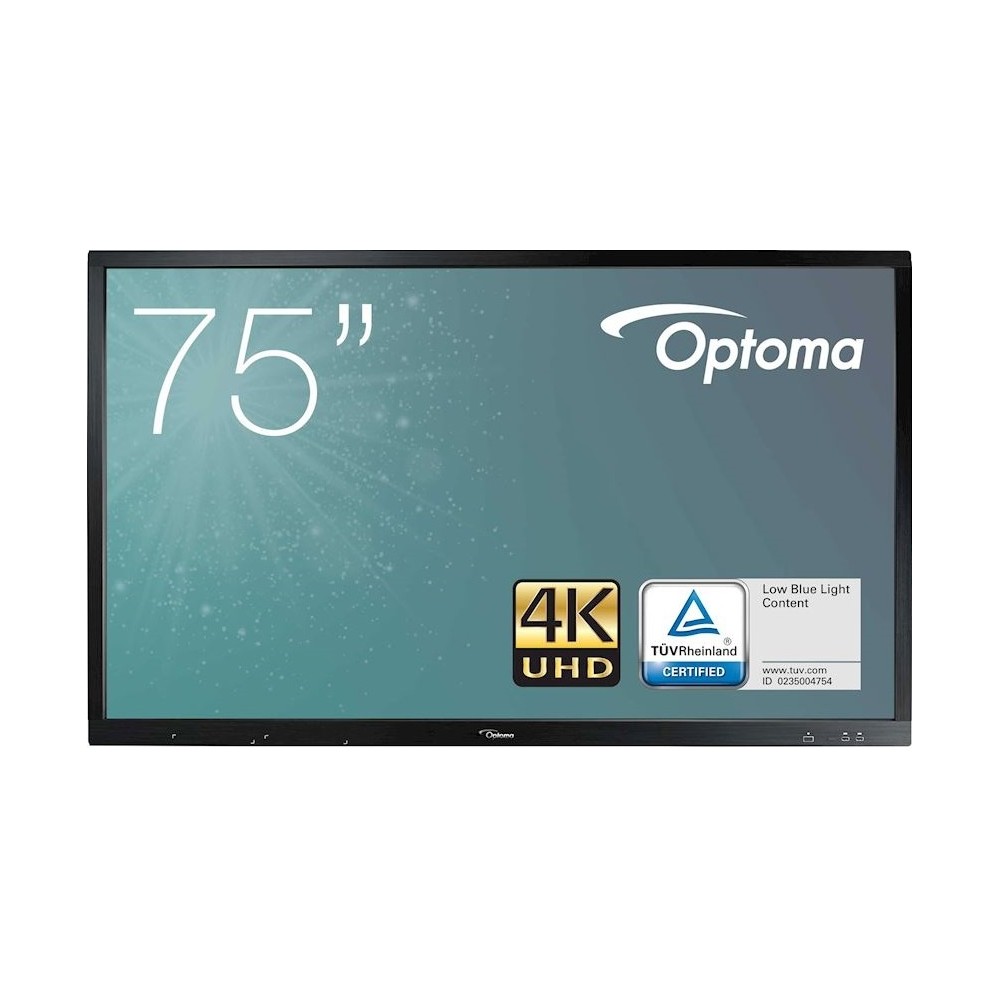 Interaktywny monitor Optoma OP751RK+ 4K UHD 75"