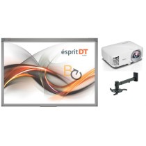 Zestaw interaktywny - tablica interaktywna Esprit Dual Touch 80" (4:3) + projektor Benq MX825ST + uchwyt