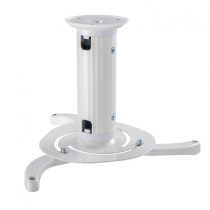 Uchwyt sufitowy do projektora BEAMER-C80WHITE | 8 - 15 cm