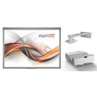 Zestaw interaktywny - tablica interaktywna Esprit Dual Touch 80" + projektor ultra krótkoogniskowy Optoma X330UST