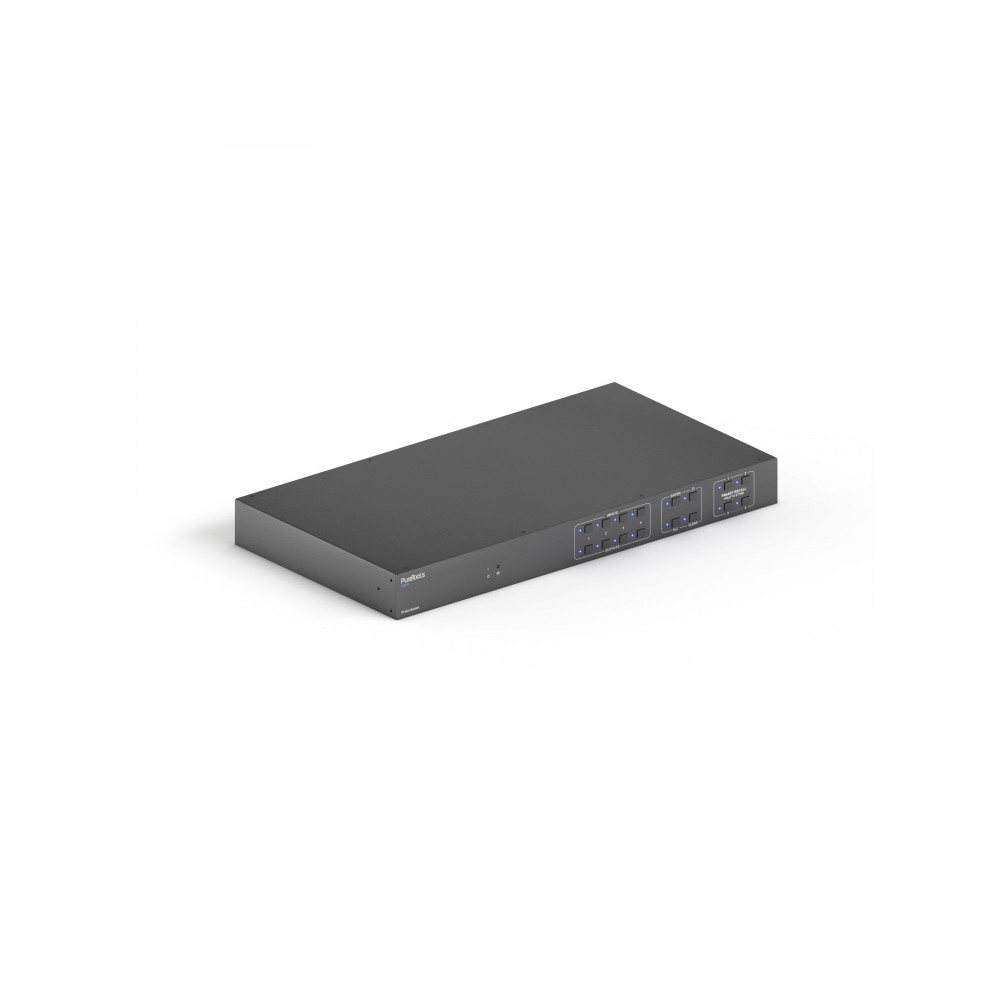 Przełącznik matrycowy HDMI PureLink 4x4 4K z wyjściami audio - PT-MAHD44DA