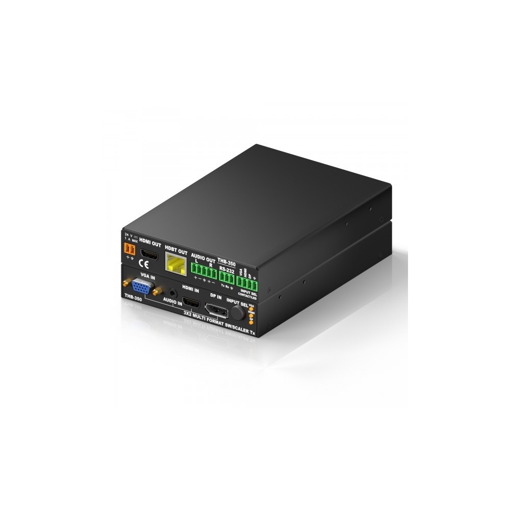 Wieloformatowy przełącznik prezentacyjny PureLink 3x2 z HDBaseT - LU-THB-350