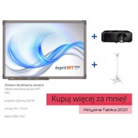 Zestaw interaktywny - Esprit MT PRO + Optoma DX318e + uchwyt Pro 1 PLUS + kabel HDMI 7,5m