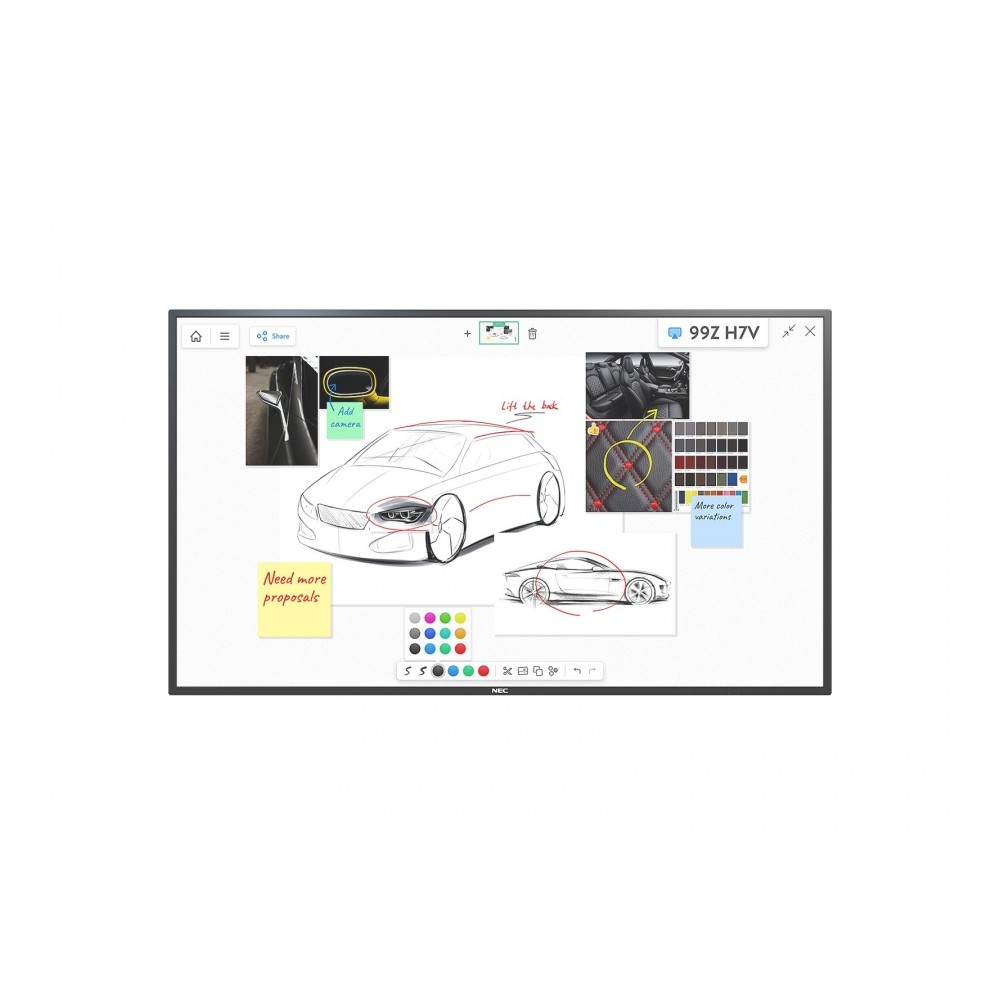 Monitor wielkoformatowy MULTISYNC V754Q IGB