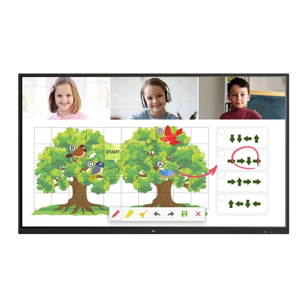 Interaktywny monitor LG 75TR3DJ-B 75"