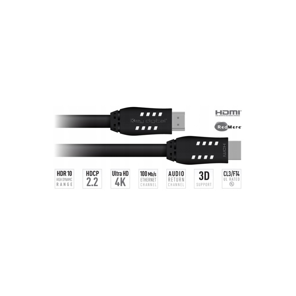 KEY DIGITAL HDMI Cable KD-PRO40G HDR 12m