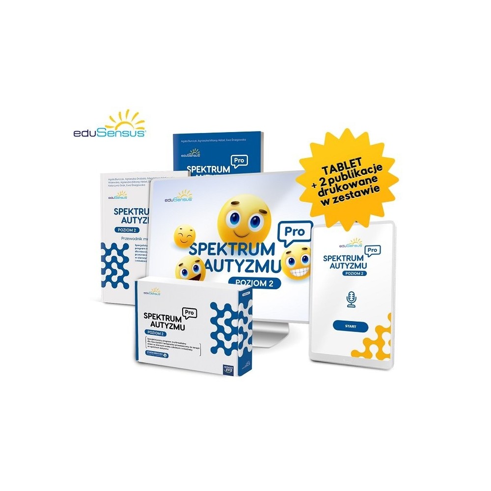 Oprogramowanie EduSensus Spectrum Autyzmu PRO poziom 2