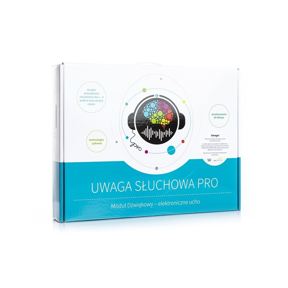 Oprogramowanie EduSensus UWAGA SŁUCHOWA PRO zestaw do treningu uwagi słuchowej