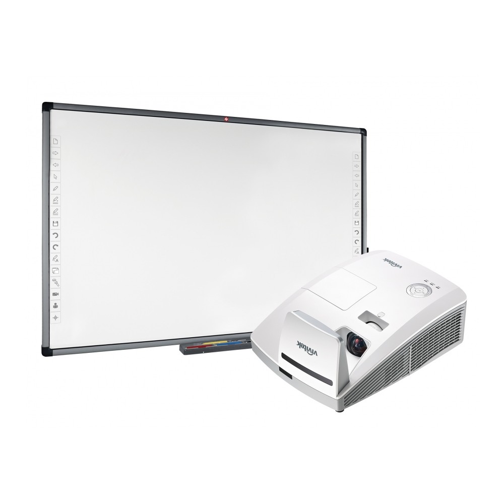 Zestaw interaktywny: Tablica interaktywna Avtek TT-Board 90 Pro + Vivitek DW770UST + uchwyt + kabel HDMI