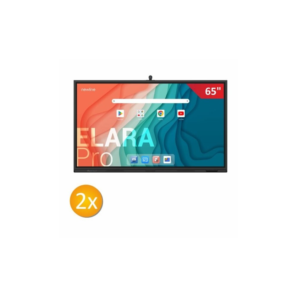 Zestaw interaktywny 17500 PLN / Aktywna tablica 2024 2 x monitor 65 ELARA PRO + 2x uchwyty
