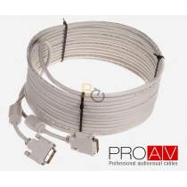 Kabel ProAV Professional DVI-D (18+1) Digital Single Link M/M HQ 10.0 m