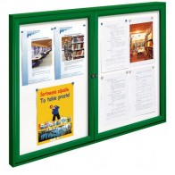 Gablota zewnętrzna Tradition dwudrzwiowa 18xA4