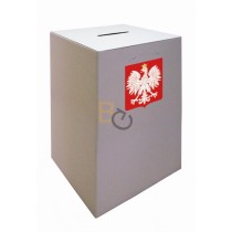 Urna wyborcza kartonowa - wysokość 80cm