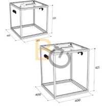 Urna wyborcza przezroczysta z pleksi - wysokość 32cm