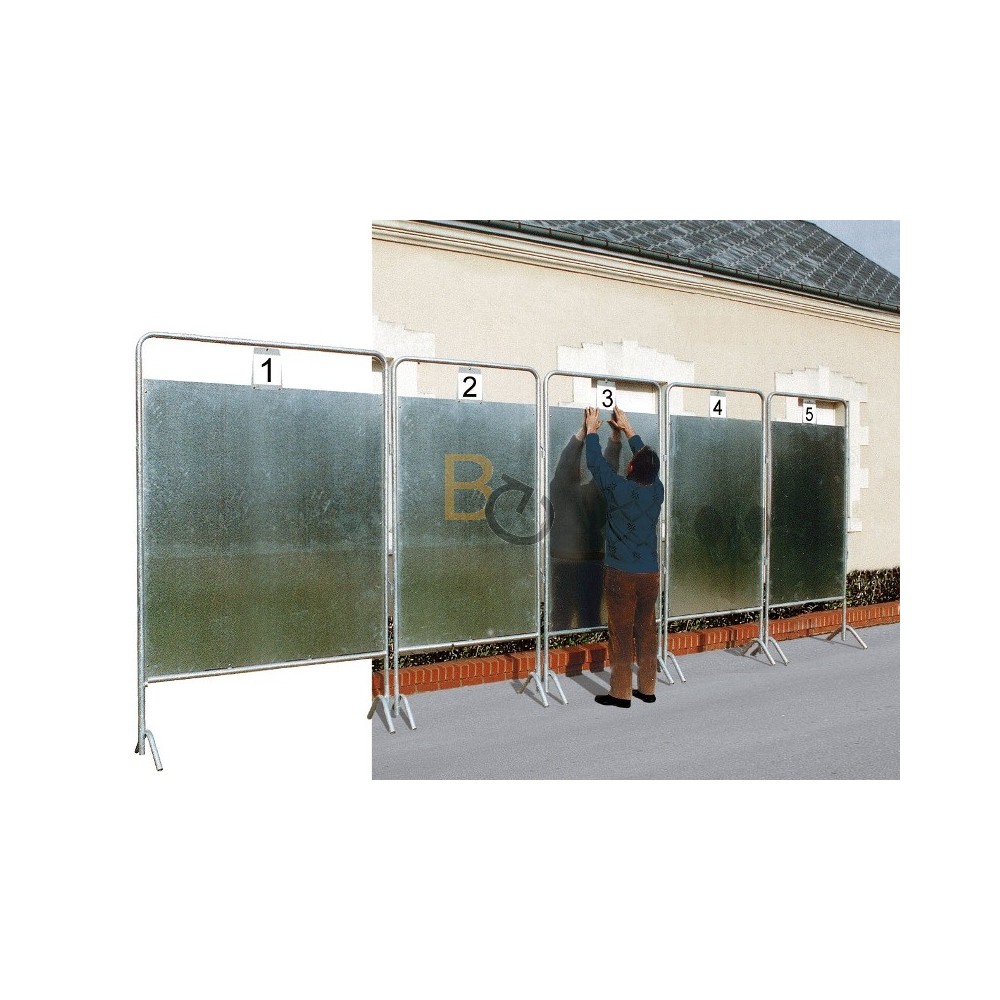 Tablica wyborcza 1000 x 1700 mm rurki średnicy Ø 35 mm