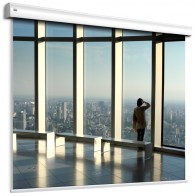 Ekran elektryczny Adeo wielkoformatowy Alumid NOB 450x253 cm format 16:9