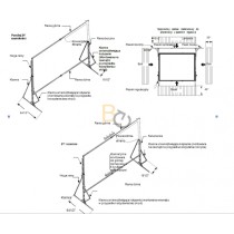 Ekran ramowy Projecta Fast-Fold Heavy Duty Deluxe 518x396 cm (4:3)