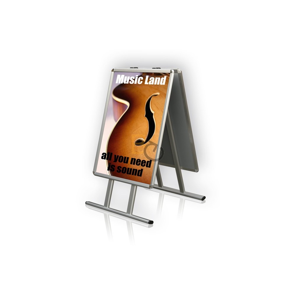 Stojak na plakaty 2x3 OVAL typu A rozmiar A1(841x594mm)