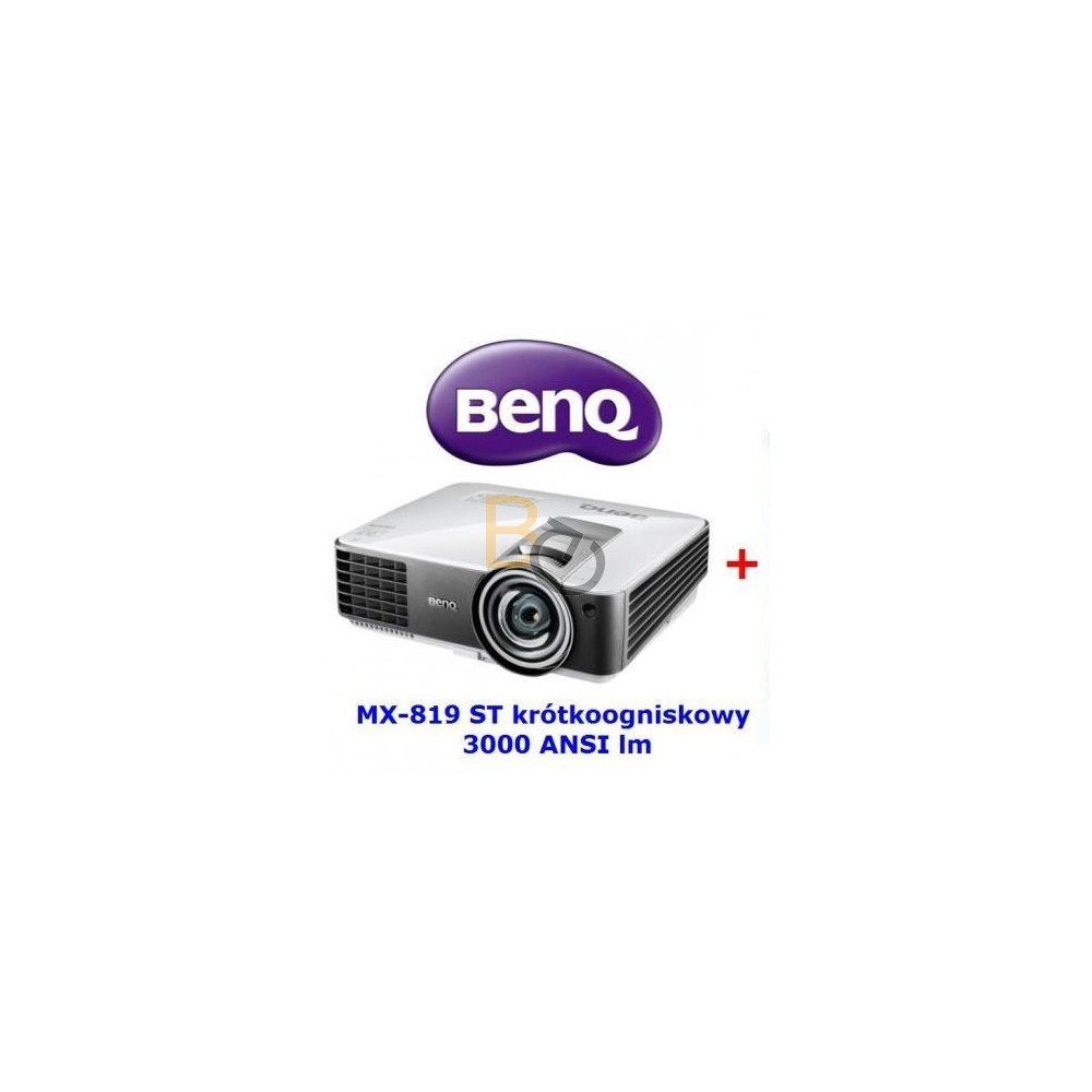 Zestaw interaktywny - tablica interaktywna Esprit DT 80" + Projektor Benq MX819ST + Mobilny statyw do tablic interaktywnych