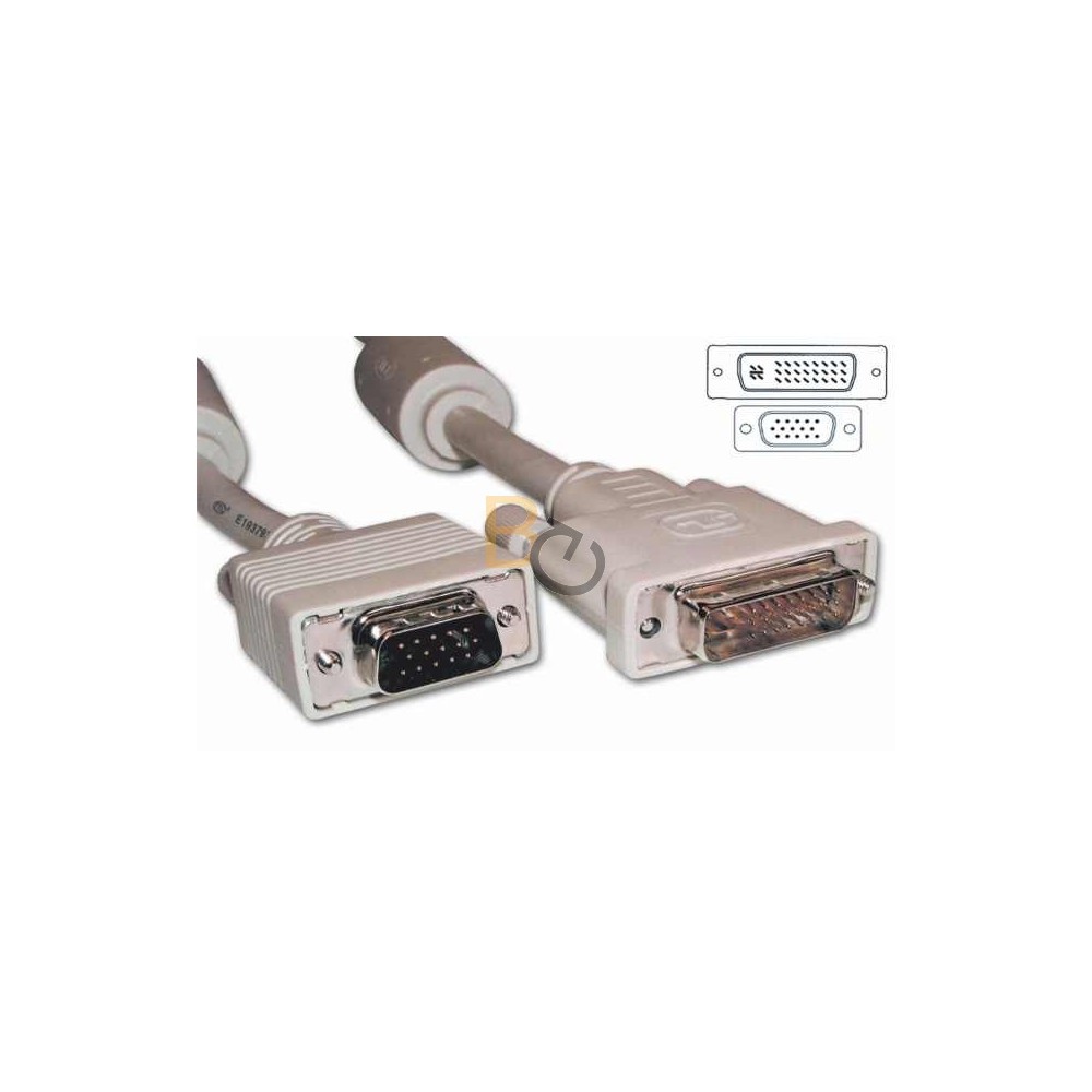Kabel ProAV Professional DVI-A VGA HD15 M/M HQ  3.0 m