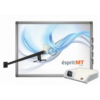 Zestaw interaktywny Esprit MT wall - tablica interaktywna Esprit MT 80" (4:3) + projektor krótkoogniskowy Epson EB-530 + uchwyt